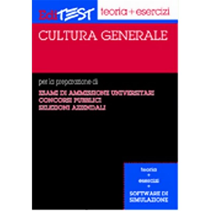 Cultura generale - Teoria e esercizi
